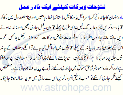 Ramadan Al Kareem Article