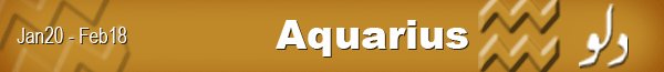 Astrology Aquarius Detail Profile